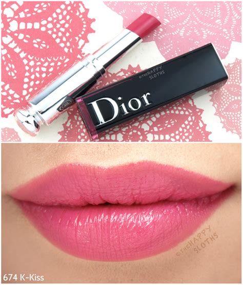 dior addict kiss me|Review, Swatch .